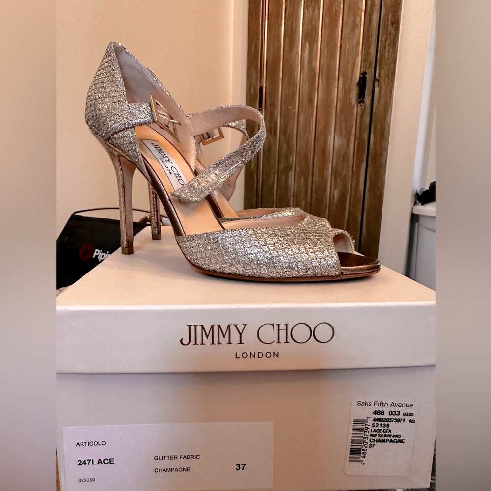 Jimmy Choo Champagne Heel size 37